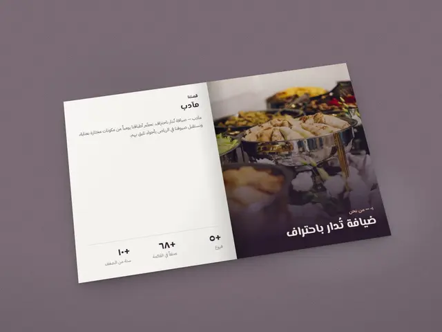 بروفايل شركة إعاشة وتموين — مآدب